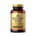 Solgar Grape Seed Extract 100 mg, 60 Vegetabilske kapsler - Phytonutrient Antioxidant Support - Vegan, Gluten Free, Dairy Free - 60 Servering