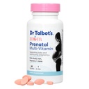 Dr. Talbots mor Prenatal Multi- Vitamin Dagligt tillæg - folinsyre, jern, vitaminer og mere - 60 tabletter