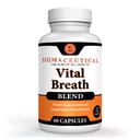 Respiratoriske Formel - Lung Cleanse for Rygere - Træk vejret klart, sundt & hvidt - Lung Detox for Rygere - Respiratoriske supplement for Lung Sundhed - 60 kapsler
