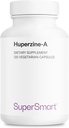 Supersmart - Huperzine- 100 mcg per dag - Alkaloid ekstrakt Supplement 124; Non- GMO & Gluten Free - 120 vegetariske kapsler