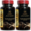 Generisk vand tab piller til begge - vand væk - hurtig fungerende vand væk piller til kvinder og mænd, hurtig fungerende Bloating Relief, vand retention og flushing, vand piller koffein fri - 2 flasker