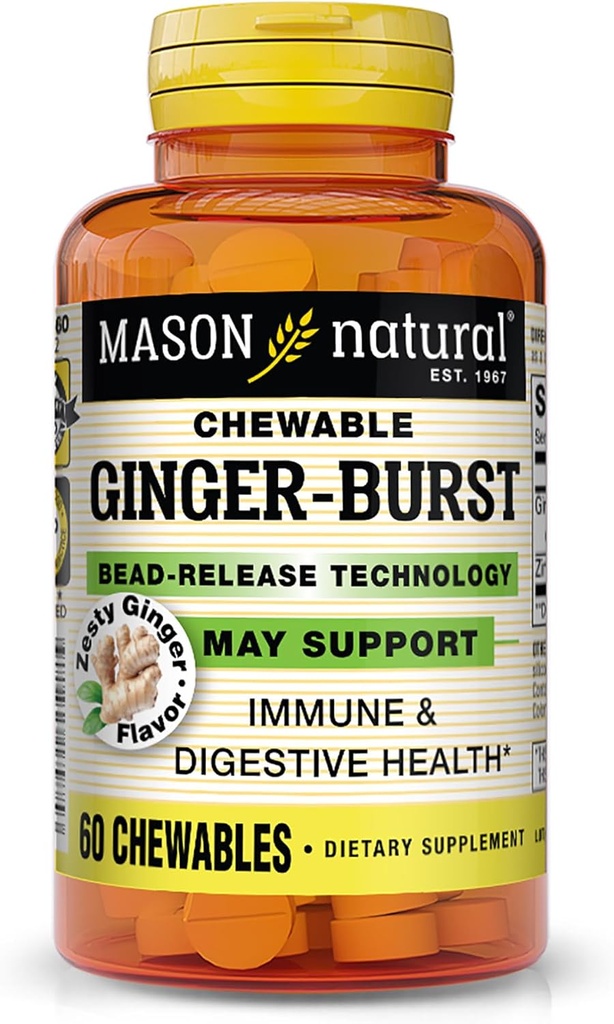 Mason Natural Ginger- Burst, 60 Greve