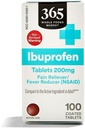 Hver dag værdi Ibuprofen Tablets 200mg, 100 ct