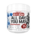 5% Nutrition Rich Piana AllDayYouMay BCAA Powder Б124; Premium Intra & Post Workout Aminosyrer, EAA, Electrolytes Б124; Hydration, Endurance, Recovery Б124; Vegan & Keto Б124; 16.4 oz, 30 Srvgs (Blue Raspberry)