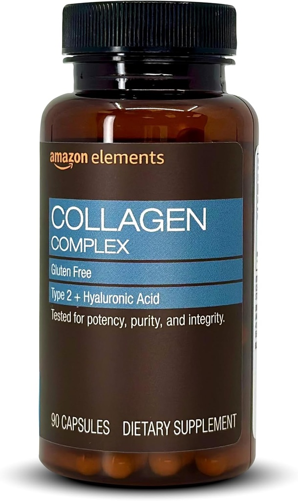 Elements Collagen Complex med Hyaluronsyre, 90 kapsler, 3 måneders forsyning