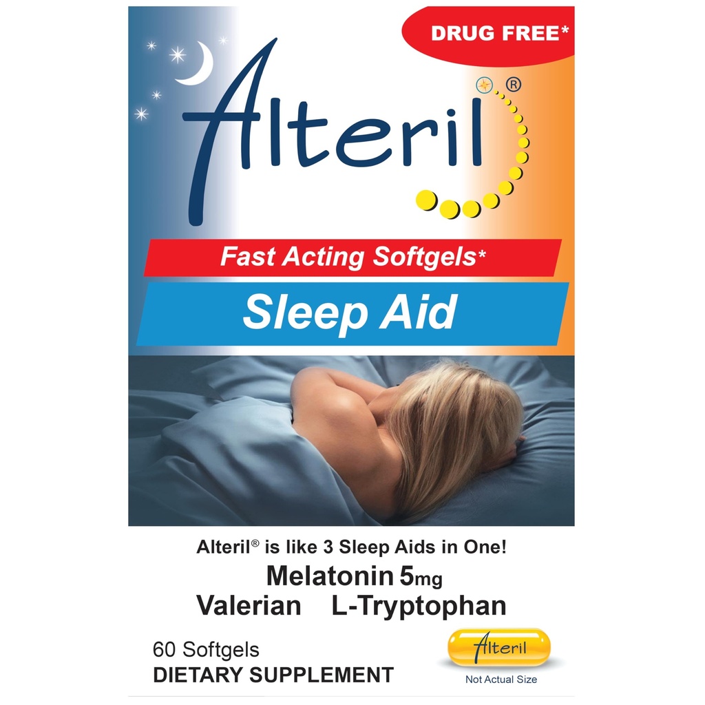Alternativ naturlig sovestøtte Soft Gel 60ct