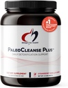 Design til sundhed PaleoCleanse Plus - Detox pulver med 18g Bone Broth Protein, Antioxidant Urter, Vitaminer + mineraler - Smoothie Shake Drink Mix, Strawberry- Vanilla Flavor (15 Servere / 540g)