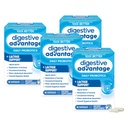 Fordøjelsesfordele Lactose Defense Enzymer + Probiotika til kvinder & mænd Occasional Bloating, Lactose opdeling, mindre abdominal ubehag, immunforsvar, 96 Count Capsules (4 Pack)