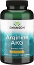 Swanson Aminosyre Maksimal styrke Arginin Akg nitrogenoxid Enhancer 1000 Milligram 90 Kapsler