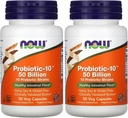 Probiotic10 50 milliarder - Now Foods - 50 - VegCap - (pakke med 2)