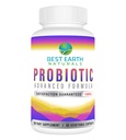 Bedste Earth Naturals Probiotika Advanced Formel for kvinder og mænd med 5.75 Millioner CFU - 30 kapsler (30 dages forsyning)
