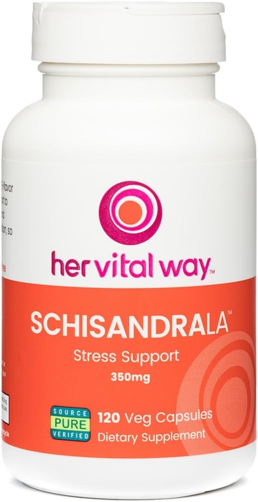 SchisandraLa Stress og Adrenal Health Support, Schisandra Berry 3: 1