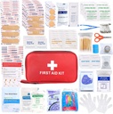 Førstehjælp Kit 194 Piece Emergency Kits til vandreture Camping Trauma Kit til båd køretøj Compact Aid Kit til hjem bil rejse udendørs overlevelse