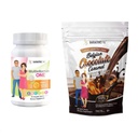 BariatricPal 30- Day Bariatric Vitamin Bundle (Multivitamin ONE 1 per dag! med 45mg Jern Chewable - Orange Citrus og Calcium Citrat Soft Chews 500mg med Probiotika - belgisk chokolade karamel)