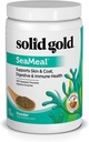 Solid guld kat & hund multivitamin pulver - Kelp pulver, Omega 3 & vitaminer til dental, fordøjelsesbesvær, immunforsvar, hud & coat sundhed - Multi Vitamin til hunde & katte - Kat & hund tilsætningsstof supplement - 1lb
