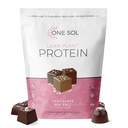 En Sol Lean Plant- baseret protein pulver, Pea & Brown Rice Protein, Low Carb, Vegan Friendly - Gluten, Lactose, & Soy Free - Ingen tilsat sukker, ikke-GMO, Ren ernæring, Ingen bloating (Chocolate Sea Salt)