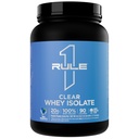 Regel 1 Clear Whey Isolate - 20g All- valle Isolate Protein, Over 9g EAA, 300mg af elektrolyte mineraler, 90 kalorier, lys, Crisp, og genopfriskning smag (27 Servere, Blå Hindbær)