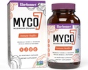 BlueBonnet Nutrition Myco- 7 Mushroom Defense - 7 Organisk dyrket USA Hel, Full- Cycle Mushrooms - for immun & Wellness - Soy- Free, Gluten- Free, Non- GMO, Kosher, og Vegan - 60 Vegetabilske kapsler
