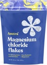 ASUTRA Magnesium Chloride Bath Flakes, 2 lbs - for Relaxing Foot & Body Soaks, Epsom Salt Alternative, Rapid Absorption