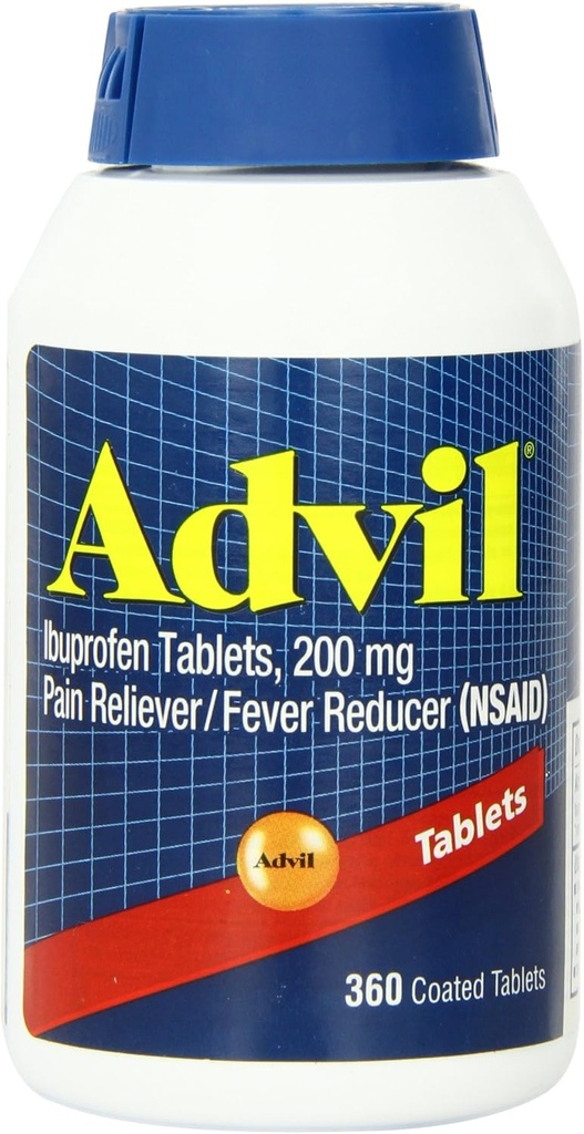 Advil Tablets, 200mg - 360 læ