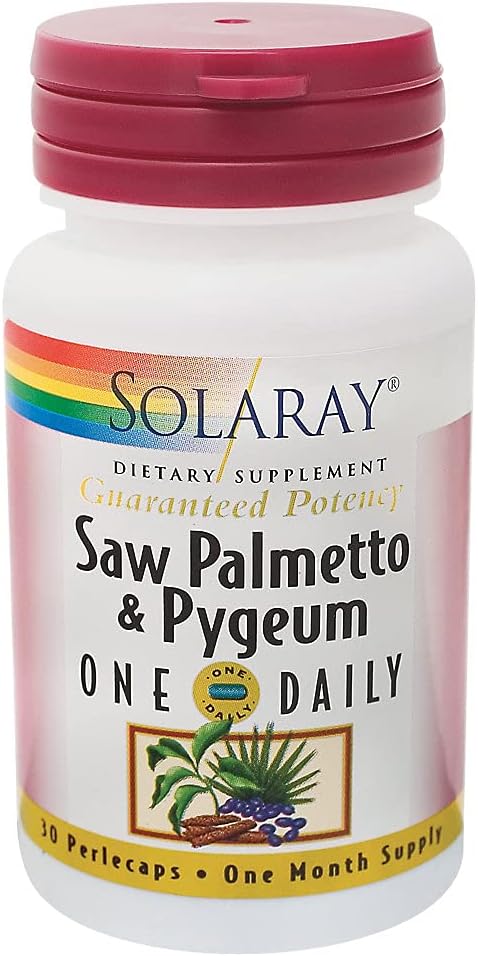 Garanteret Potency Saw Palmetto og Pygeum One Daily - 30 kapsler