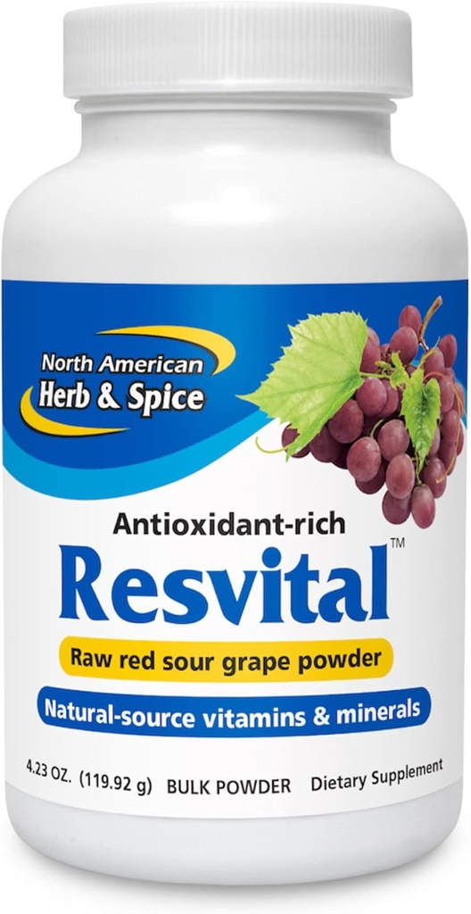 Nordamerikanske Herb and Spice, Resvital Bulk Powder, 120- Bedste