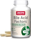 Jarrow formulas bilesyrefaktorer 1000 mg med konjugerede bilesyrer, Kosttilskud til fordøjelsesstøtte og absorption af fedtopløselige næringsstoffer, 120 kapsler, 30 dages forsyning