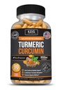 Kaya Naturals Gurkemeje Platinum, 60 Greve Kapsler, Bioperine, Premium Support med 95% Standardiserede Curcuminoider - 60 Kapsler