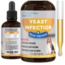 Gær infektion Behandling for hunde - Reducerer irritation & inflammation - Lindrende Itch Relief, Øre infektion Behandling