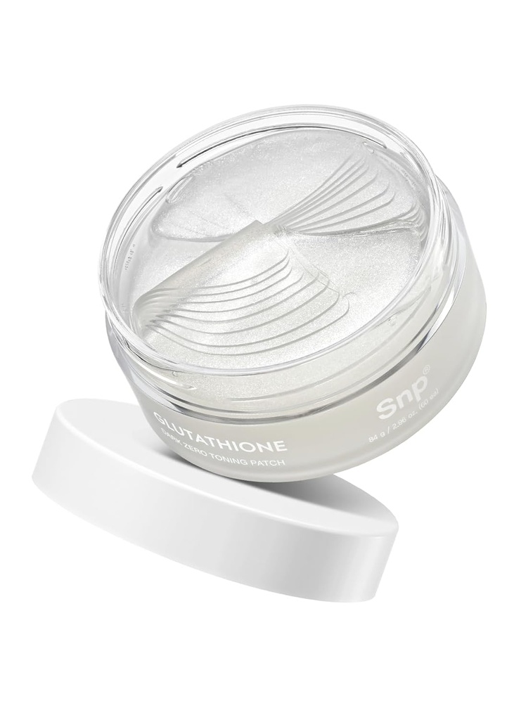 SNP 99% Glutathion + Niacinamid B3 Eye Patch Name 124; Nærende Under Eye Patches for Blemishes og Dark Spots