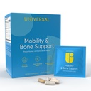 Mobility & Bone Support Daily Multivitamin - 12- in-1 Bone, Knee, Cartiage, Ligament, Fælles tillæg for kvinder og mænd, Collagen, gurkemeje, Glucosamin Chondroitin MSM Kapsler - 30 Vitamin Pakninger