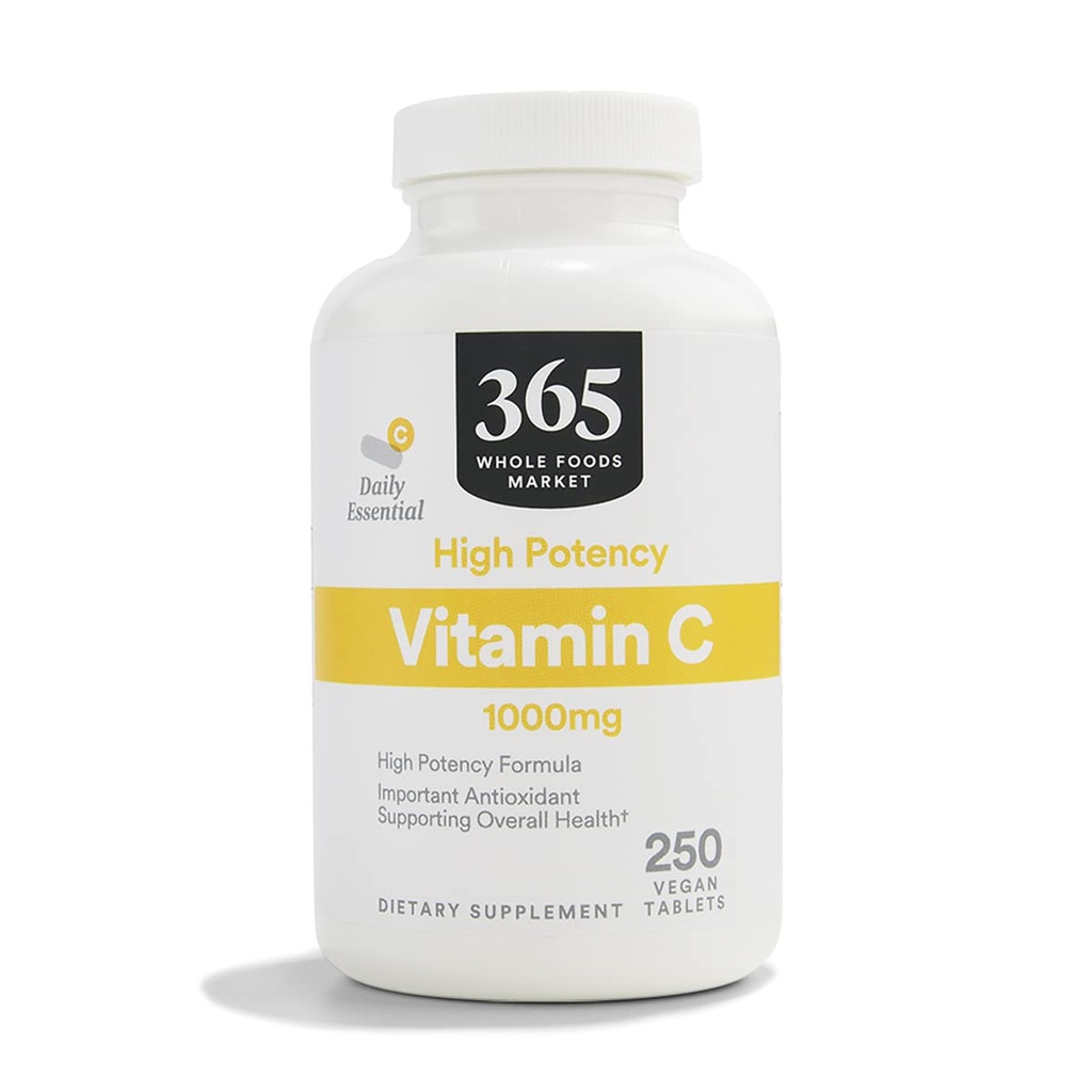 365 Af Whole Foods Market, C-vitamin 1000Mg, 250 Greve