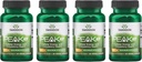 Swanson Maksimal styrke Peak ATP- Natural Supplement Fremme Cellular Energy Support -Understøtter fysisk ydeevne og fremmer sund blodgennemstrømning Support - (30 Veggie kapsler, 400mg Hver) 4 Pack