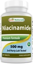 Bedste Naturals Niacinamid 500 mg 240 tabletter (Egnet til vegetar) - Ikke-flushing form af Niacin (vitamin B3)