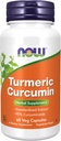 Now Foods Supplements, Gurkemeje, Afledt fra Gurkemeje Root Extract, 95% Curcuminoider, Urtetilskud, 60 Veg Kapsler