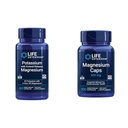 Life Extension Kalium & Magnesium Heart Health Supplement Bundle - 60 & 100 kapsler