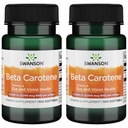 Swanson Beta- Caroten (vitamin A) Skin Eye immunsystem Sundhed Antioxidant Support 10000 Iu (3000 mcg) 100 Softgels