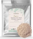 Starwest Botanicals Organic Slippery Elm Bark Powder for kvinder & mænd - Traditional Herb for te & wellness, Nyd med mælk & sødestof, Certified Kosher, Non- GMO - Bulk 1 LB taske