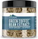 Earthborn Elements Green Coffee Bean Extract 200 Kapsler, Pure & Ufortyndet, Ingen tilsætningsstoffer