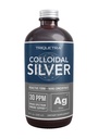 Bioaktiv kolloid sølv - 8 oz, glasflaske, Vegan, Sikker dosering med højeste effektivitet - Nano Ions, 30 PPM - immunforsvar (48 Servere)