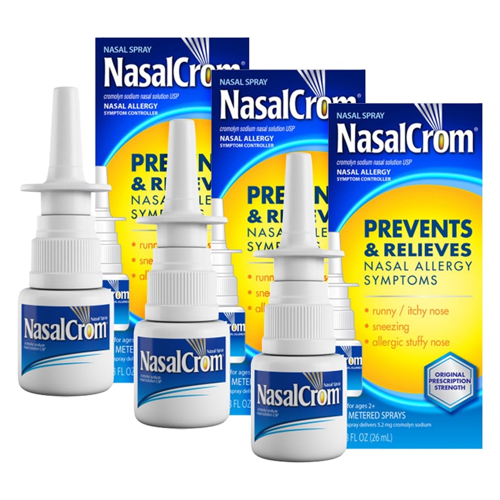 NasalCrom Nasal Spray Allergy Symptom Controller
