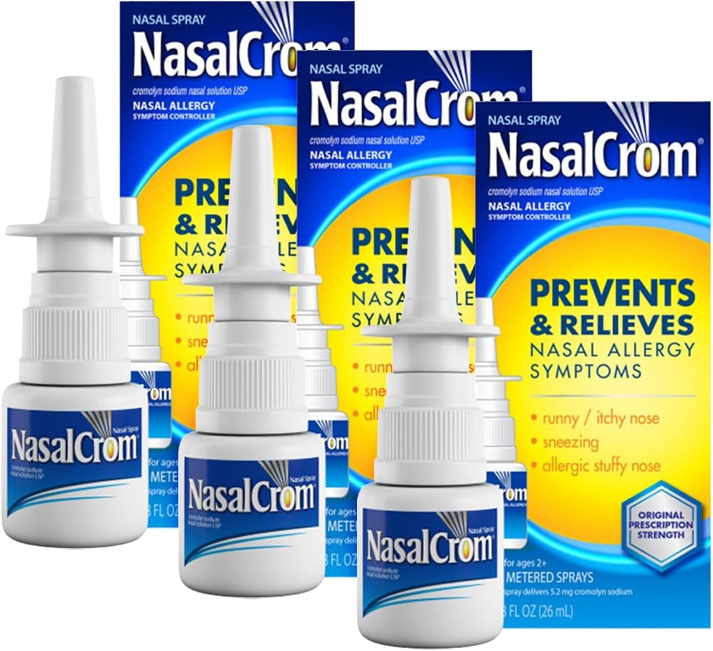 NasalCrom Nasal Spray Allergy Symptom Controller
