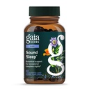 Gaia Urter Sound Sleep - Natural Sleep Support to Promote Cale & Relaxation - med Valerian Root, Passionflower & Mere - 60 Vegansk flydende Phyto- Kapsler (20-dages Tilgang)