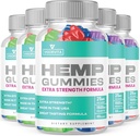 (5 Pack) Vigorvita Gummies - Officiel Formel - Vigorvita Gummies Extra Strength Gummies with Hamp Extract, Vigorvita Gummies for Health, Vigorvital Gummies, Vigorvitagummies New 2023 (300 Gummies)