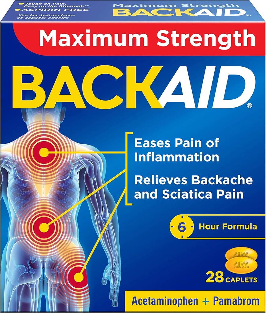 BACKAID Pills 28 tabletter (pakke med 6)