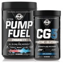 PMD Sport Ultra Pump Fuel Insanity - Pre Workout - Cherry Bombsicle (30 Servere) Sport CG5 Premium Creatin og L- Glutamin Powder (60 Servere)