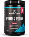 Wilderness Athlete - Hydrate & Recover | Liquid Hydration Powder Electrolyte Drink Mix - Recover Faster with Bcaas - Hydrate Powder with 1000mg of Vitamin C - 30 Serving Tub (Watermelon)