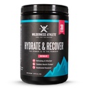 Wilderness Atlete - Hydrate & Recover Meadrate 124; Flydende Hydration Powder Electrolyte Drink Mix - Recover Hurtigere med Bcaas - Hydrate Powder med 1000 mg C-vitamin - 30 Servering Tub (Watermelon)
