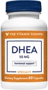 Vitamin Shoppe DHEA 50MG, Hormonal og sund aldring støtte til både mænd og kvinder, én gang dagligt (60 kapsler)
