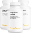 SuperSmart - Magnesium Oroter 1500mg per dag - Høj Absorption Magnesium supplement